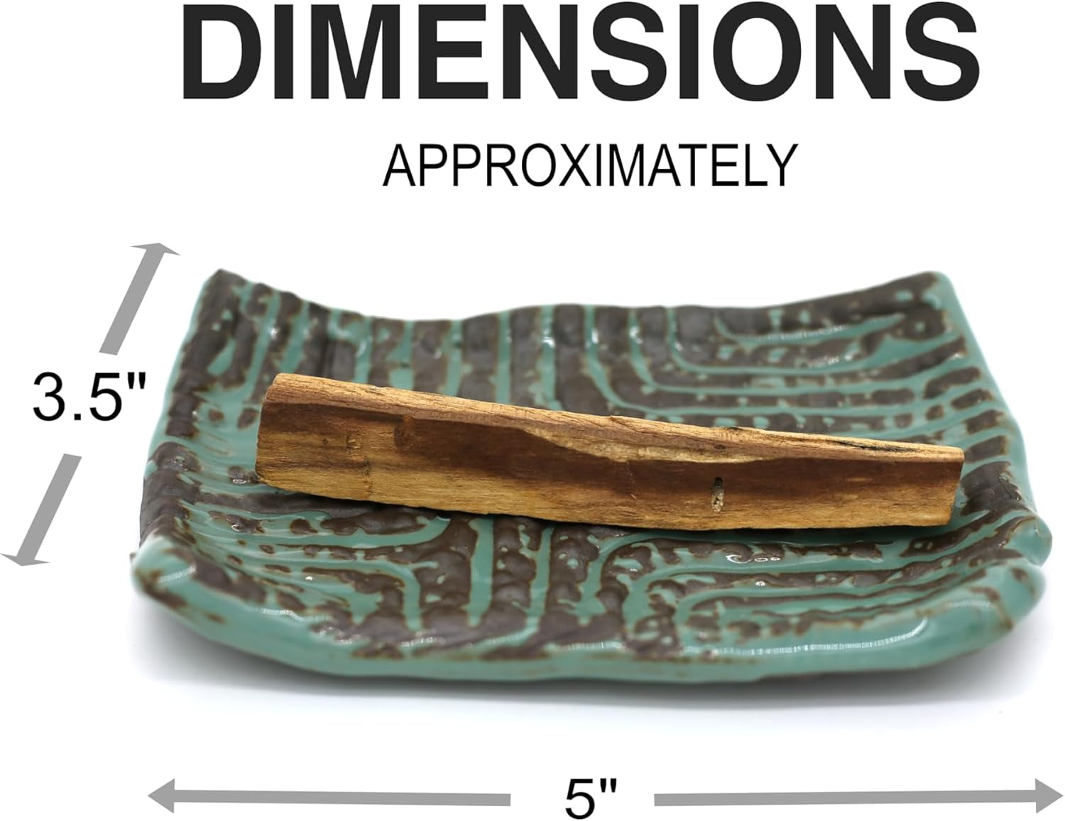 Ceramic Palo Santo Holder, Palo Santo Holder Burner, Ceramic Holder for Palo Santo Sticks, Palo Santo Wood Incense Stick Holder, Palo Santo Burning Bowl